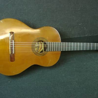 Vintage La Valenciana Solid Wood Classical Acoustic Guitar image 12