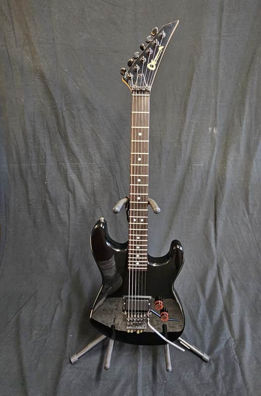Charvel Model 2 1H with Rosewood Fretboard 1987 - Black image 1