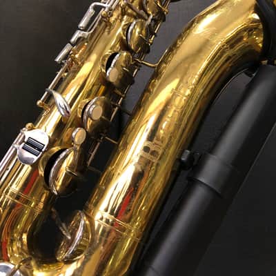 Buescher Tenorsaxofon Aristocrat Gold Saxophon Tenor USA image 2