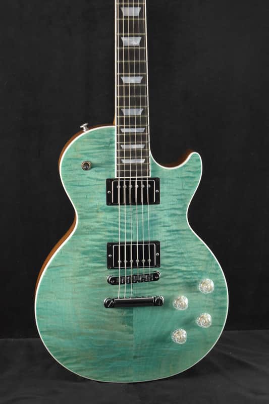 Gibson Les Paul Modern Figured Seafoam Green image 1