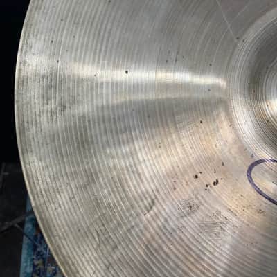 Zildjian - 18" A Crash Cymbal (Cracked) 1350g 1960s - Natural image 12
