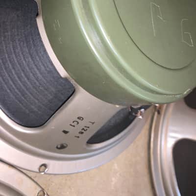 70’ Celestion t1281 g12h30 pre rola “greenbacks” (x4) image 2