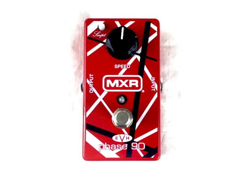 Used MXR EVH90 Phase 90 Eddie Van Halen Red Phaser Guitar Effects Pedal image 1