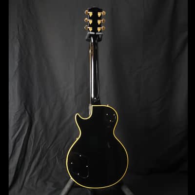 RARE Orville by Gibson LPC-57B Les Paul Custom '57 Reissue – Black Beauty MIJ 1993 Ebony image 5