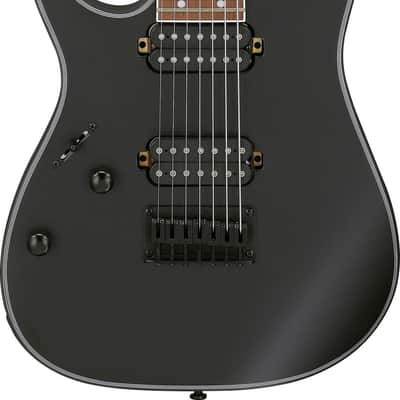 Ibanez RG7421EXL-BKF RG Electric Guitar 7-String Lefty - Black Flat image 16