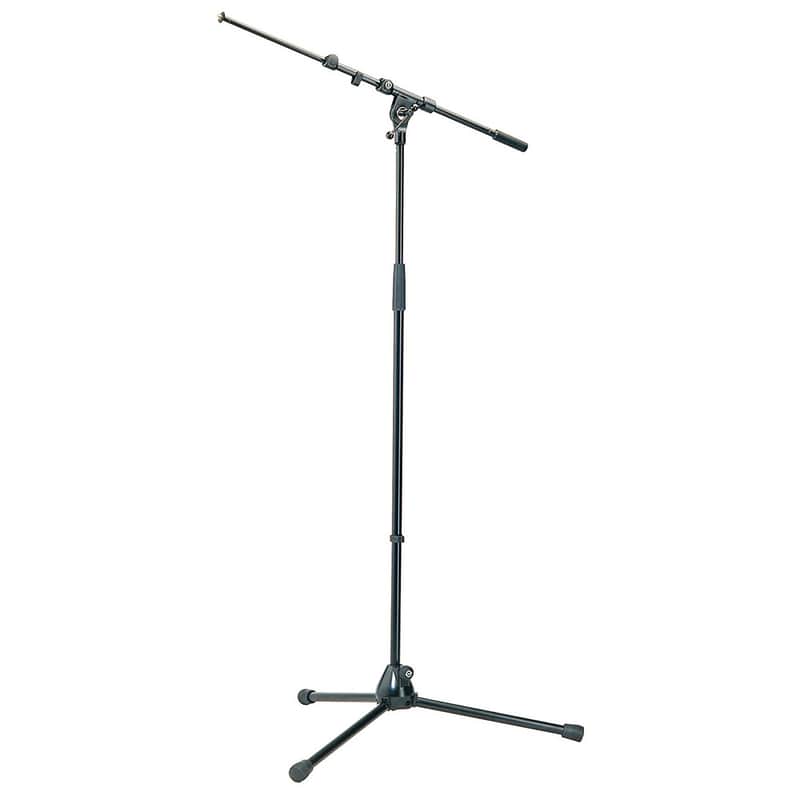 K&M 210/9 Mic Stand w/ Telescoping Boom Arm image 1
