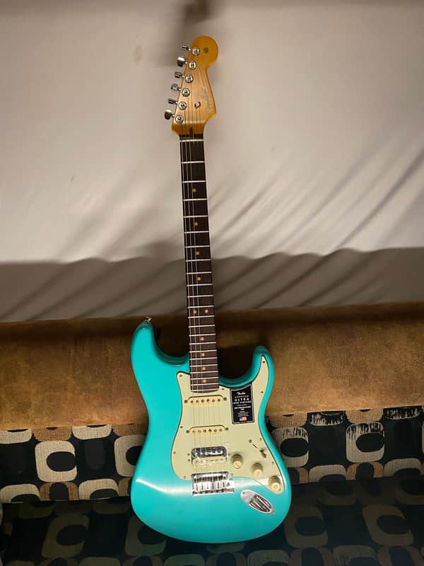 Fender American Ultra Luxe Vintage '60s Stratocaster HSS 2025 - Sea Foam Green