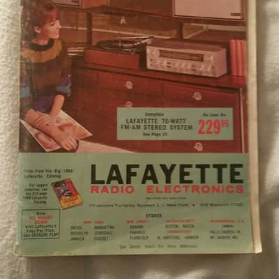1966 Lafayette  Catalog Guyatone Zenon  Electric Guitar 2 Pickup Two Tone Green Japan image 3
