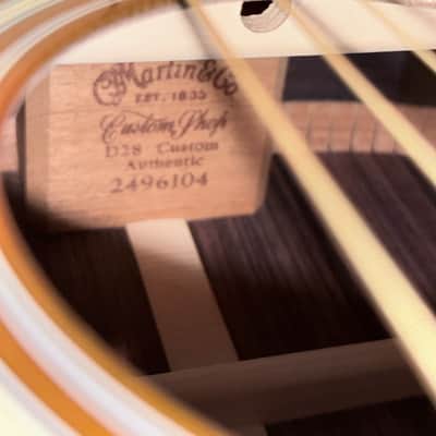 2021 Martin Custom Shop D-28 Authentic 1937 - Ambertone image 7