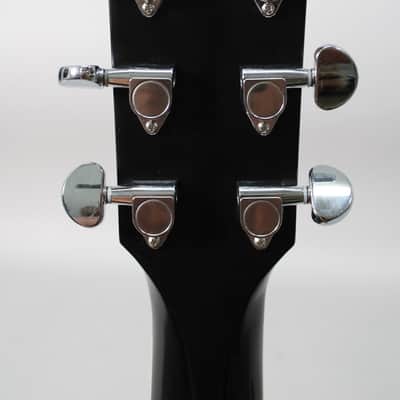 Yamaha FGC-TA TransAcoustic Dreadnought Cutaway Acoustic-Electric Guitar Black image 6