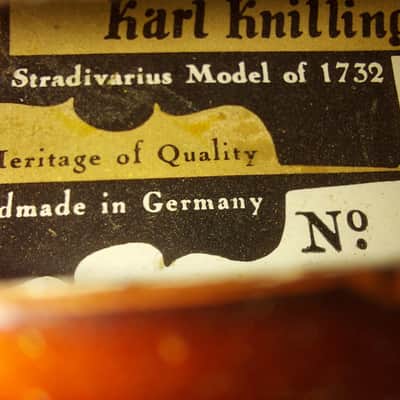 Karl Knilling size 3/4 Violin, Germany image 2