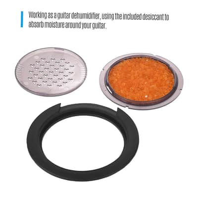 3-in-1 Acoustic Guitar Sound Hole Cover Humidifier Moisture Reservoir Dehumidifier,price include the import duty for US buyer image 2