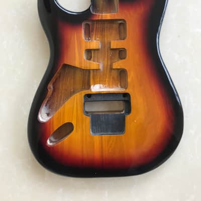 Left handed Sunset Ash Body/2pc/HSH Configuration image 1