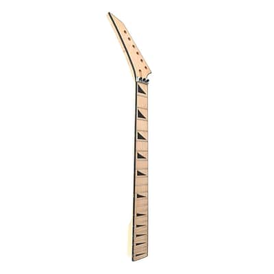 24 Fret 25.5 Inch Electric Guitar Neck for Jackson Style, Maple Fingerboard image 4