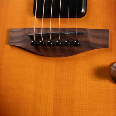 Fender Acoustasonic Standard Jazzmaster - Honey Burst - Demo image 11