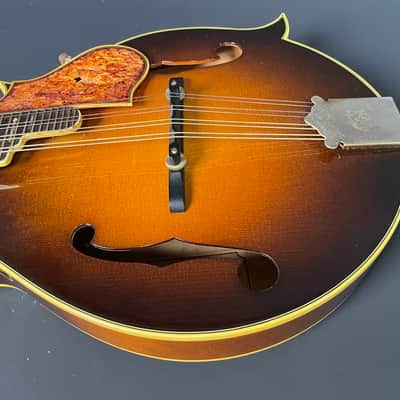 Vintage 1980 Shiro F-Style Mandolin MIJ Sunburst w/ Hard Case image 14