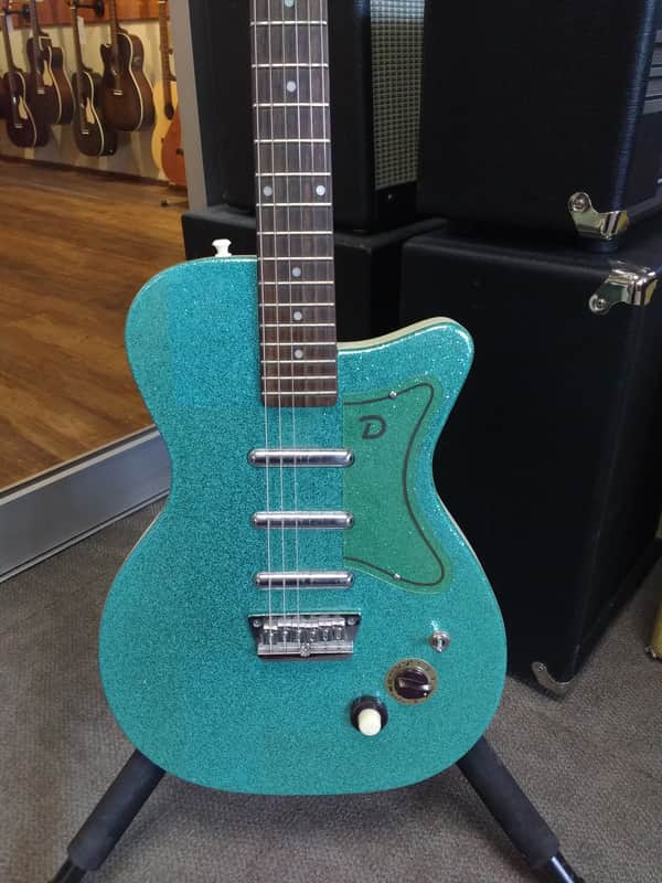 Danelectro 56-U3 スパークルグリーン DANELECTRO 56 U3 (REISSUE) electric guitars for sale in USA