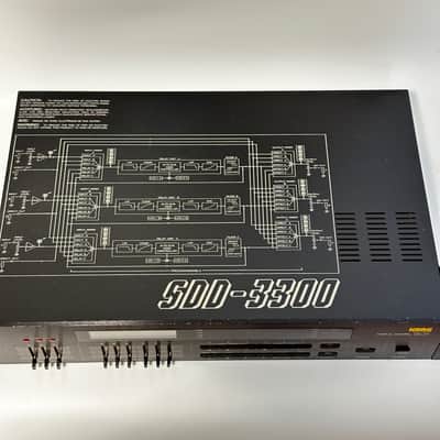 Korg SDD-3300 Digital Delay 1980s - Black image 7