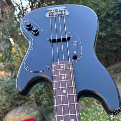 1978 Fender Musicmaster Bass - Black - Light Weight - OHSC image 8