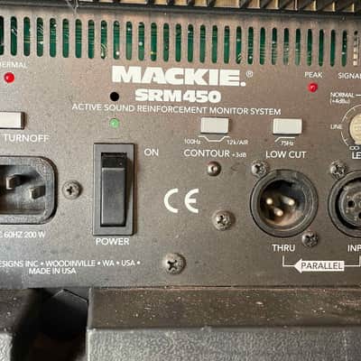 Mackie RCF SRM450 Powered PA Speaker PAIR, One Made in Italy, One Made in USA Loud & Proud image 5
