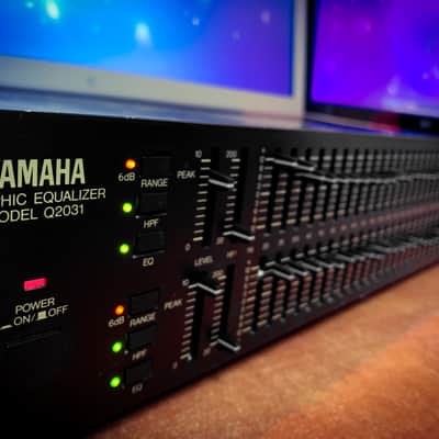 Yamaha Q2031 (1989) Vintage 62 Bands Stereo Equalizer