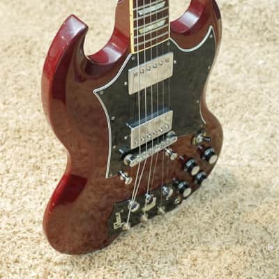 Video! 1993 Gibson "Headless" SG Standard Red image 24