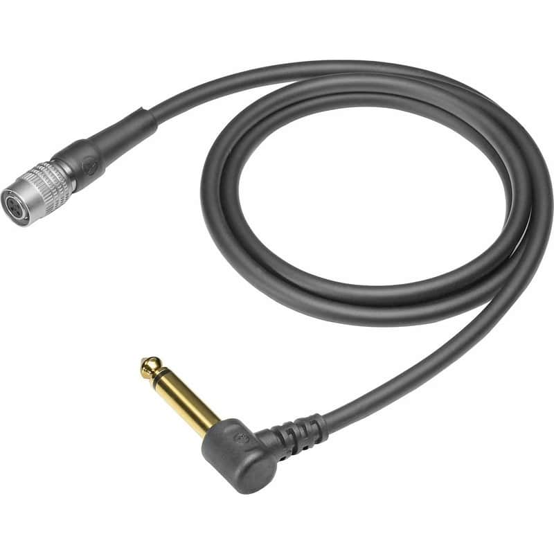 Audio-Technica AT-GRCW Right-Angle Guitar Input Cable for Wireless image 1