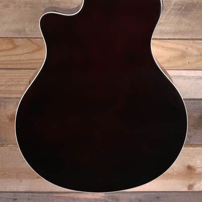 Yamaha APX600 Thinline Acoustic/Electric Guitar Old  Violin Sunburst image 3