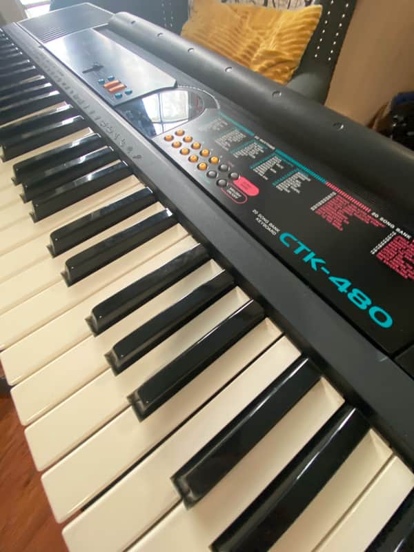 Immagine Casio CTK-480 keyboard 1990's - 1