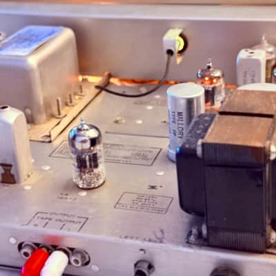 🎶✨ H.H. Scott 350B Wideband FM Multiplex Stereo Tube Tuner — Cleaned, Strong FM Pull, New 12AT7 Tube, 6-Hour Bench Tested, YouTube Demo image 10