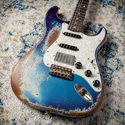 Fender ’65 Super Heavy Relic Stratocaster Competition Burgundy image 5