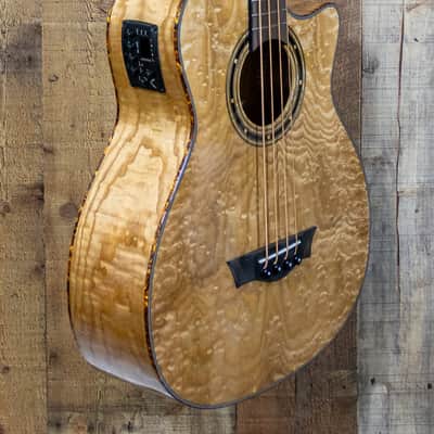 Dean Exotica Quilt Ash A/E Bass Gloss Natural image 4