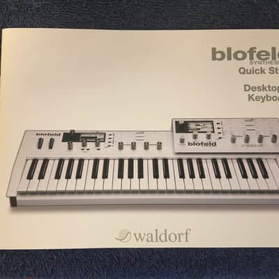 Waldorf Blofeld Desktop Synth from 2023 with 4 Way Power Adaptor, Manual & Original Box, Brand New! image 7