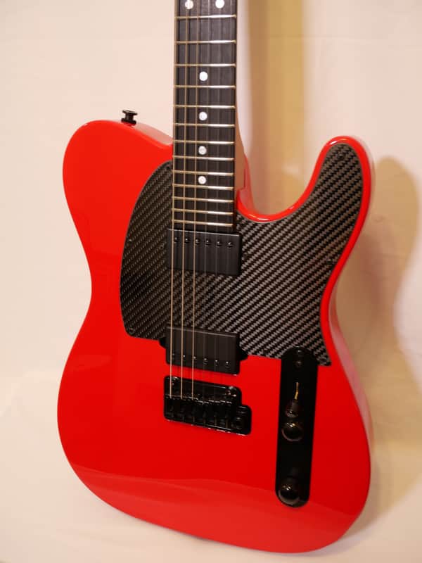 MMC Suhr 10th Anniversary Andy Wood Modern T HH, Rosso Corsa W/Gig Bag