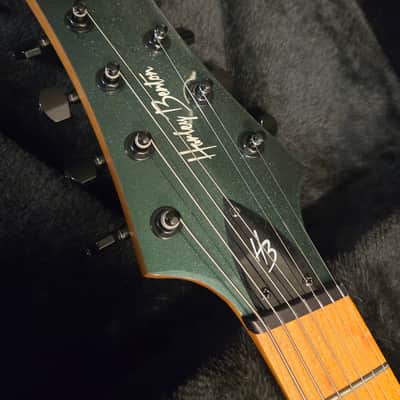Harley Benton R-457FFB Roasted MultiScale Flip Flop Blue (Chameleon) high-gloss image 3