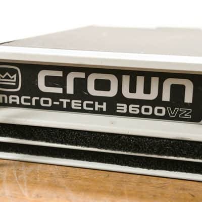 Crown Macro-Tech 3600VZ 2-Channel Power Amplifier CG0127T image 5