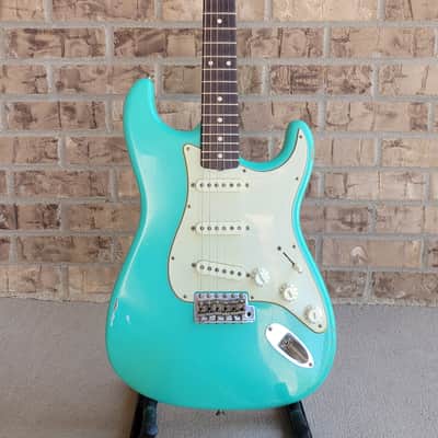 Fender Masterbuilt '59 Reissue Stratocaster Journeyman Relic Brazilian Fretboard - Greg Fessler - 7.2 lbs - Seafoam Green image 2