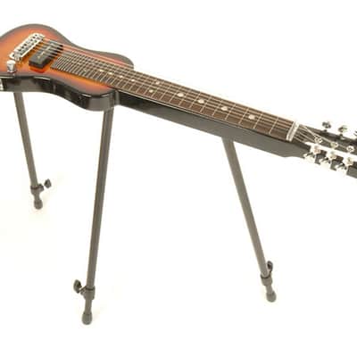 SX Lap 2 Ash 3TS Electric Lap Steel Guitar w/Bag & Stand image 1