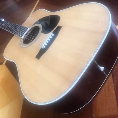 100% ORIGINAL 1970s Sigma by Martin DR-7 ACOUSTIC GUITAR MIJ w/ GIG BAG CASE image 7