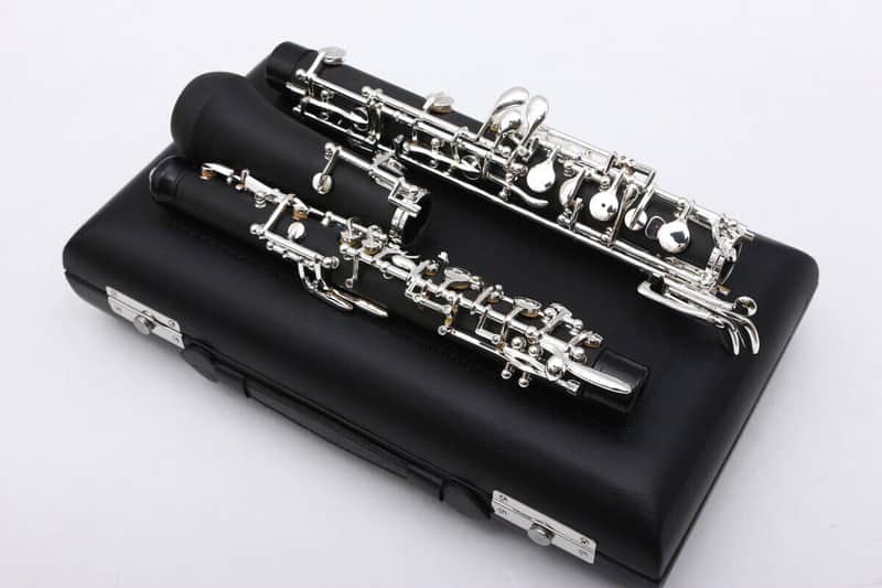 Oboe C key Ebonite Body 3rd Octave left F Resonance Nice Sound New image 1