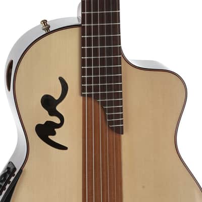 Manuel Rodriguez Cortado Santo Rosewood 4/4 Gloss E-Acoustic Cutaway (501462) image 2