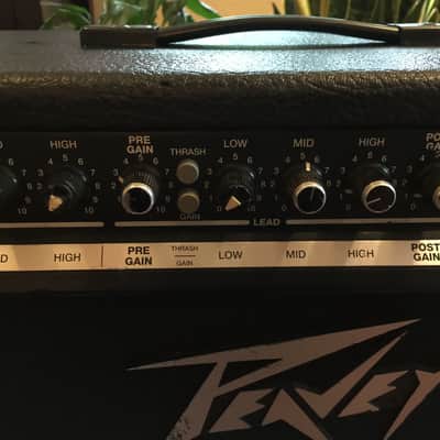 Peavey Bandit 112 Transtube 1995-1999 Black with Silver Stripe image 4
