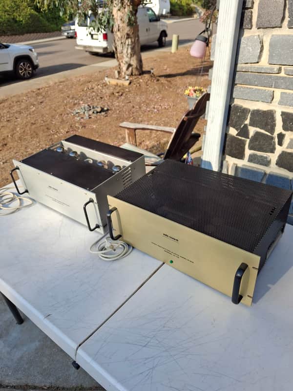 Rare Audio Research D75, Monster Power Tube Amp, All Vintage Tubes, As Monoblock 150 Watts, Superb, $2750 Shipped image 1