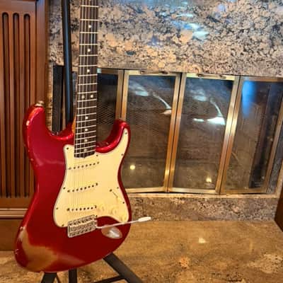 1966 Fender Stratocaster - Candy Apple Red image 1