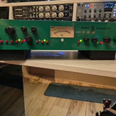 Joemeek VC2 Tube Channel Strip 2000s - Green (stereo set) image 5