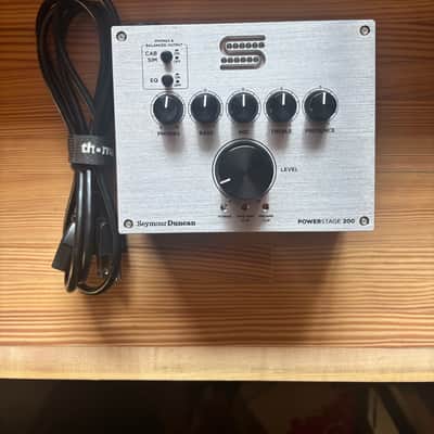 Seymour Duncan PowerStage 200 200-Watt Pedalboard Guitar Amp 2020 - Present - Silver image 7