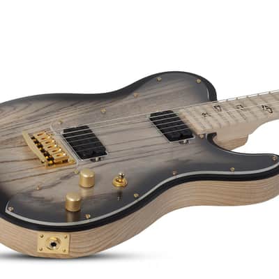 Schecter Meegs PT EX Charcoal Burst image 3