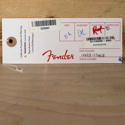 Fender Jeff Beck Stratocaster Electric Guitar Olympic White w/ Case "Mint Condition" image 10