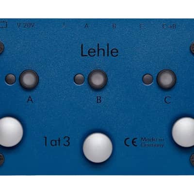 Lehle 1AT3 SGoS 1-In, 3-out Programmable Switcher Pedal image 1