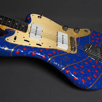 Fender Custom Shop Jazzmaster "Blue with Red & Gold" Thorn / Gallenberger Project 2022 image 9